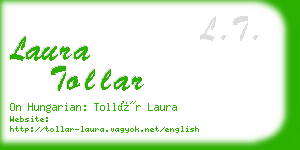 laura tollar business card